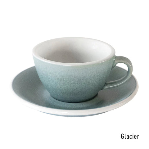 Loveramics Egg Flat White Cup & Saucer 150ml - Glacier