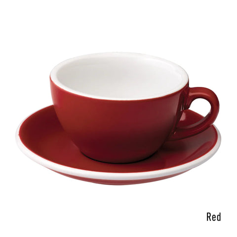 Loveramics Egg Cappuccino Cup & Saucer 200ml - Red