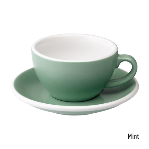 Loveramics Egg Cappuccino Cup & Saucer 200ml - Mint