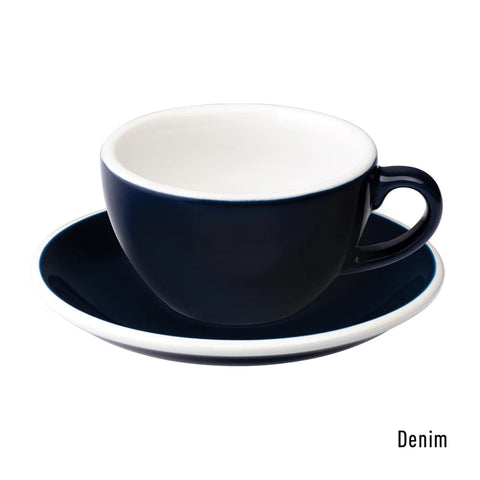 Loveramics Egg Cappuccino Cup & Saucer 200ml - Denim
