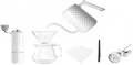 timemore  C3S Pour Over Set Fish Pure | White