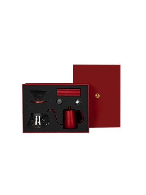 timemore C5 Pour Over Set Fish 03 | Festival Red