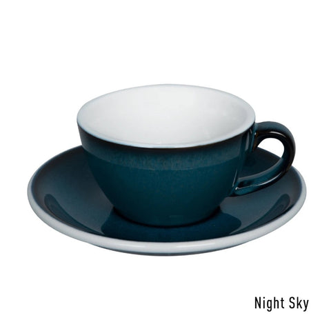 Loveramics Egg Flat White Cup & Saucer 150ml - Night Sky