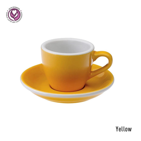 Loveramics Espresso Cup & Saucer 80ml - Yellow